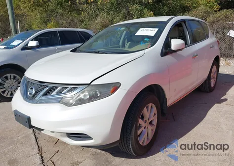 2012 Nissan Murano S from USA, damaged, VIN JN8AZ1MU3CW111841